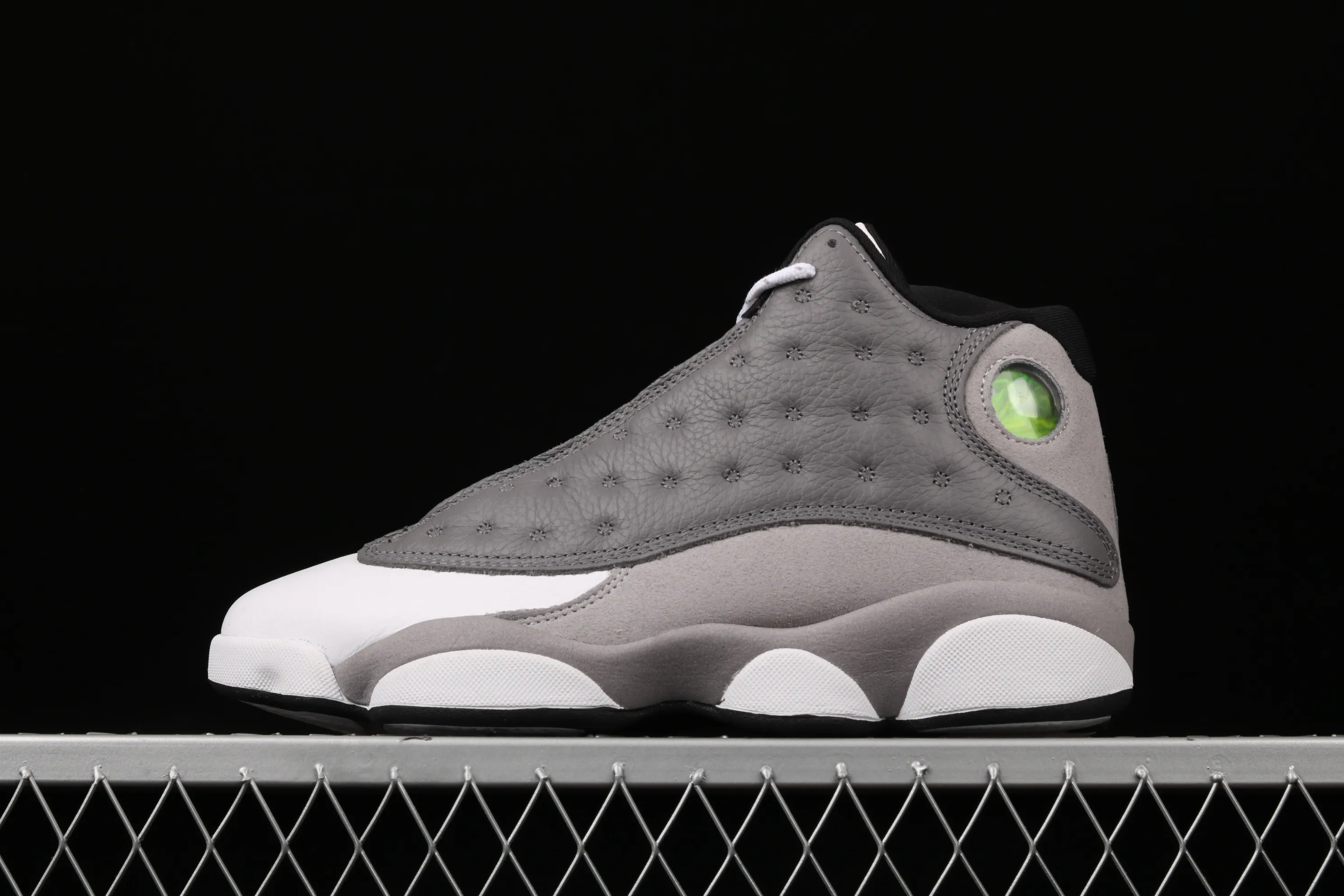 All categories Air Jordan Jordan series basketball shoes Air Jordan 13 Air Jordan 13 Retro AJ13 cool gray original real carbon real cat 414571-016